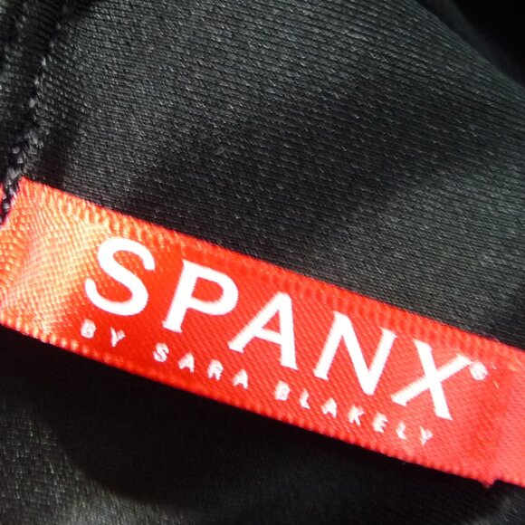 SPANX FAUX LEATHER BLACK LEGGINGS SMALL PETITE - Picture 7 of 8